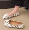 Pantofi de vară pentru femei cu fundă Tabi plate pentru degete de porc Papuci Pantofi pentru persoană leneșă Copită de cal Pantofi pentru femei cu degete despărțite Mocasini Loafers