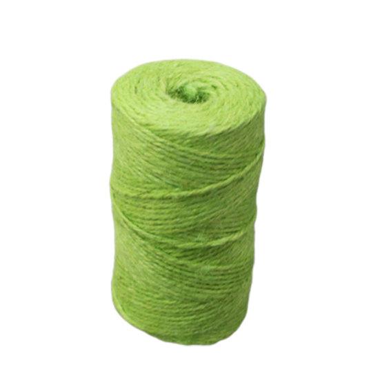 50/100cm Sznurek jutowy Lina konopna DIY Craft Sznurek Wesele Dekoracje