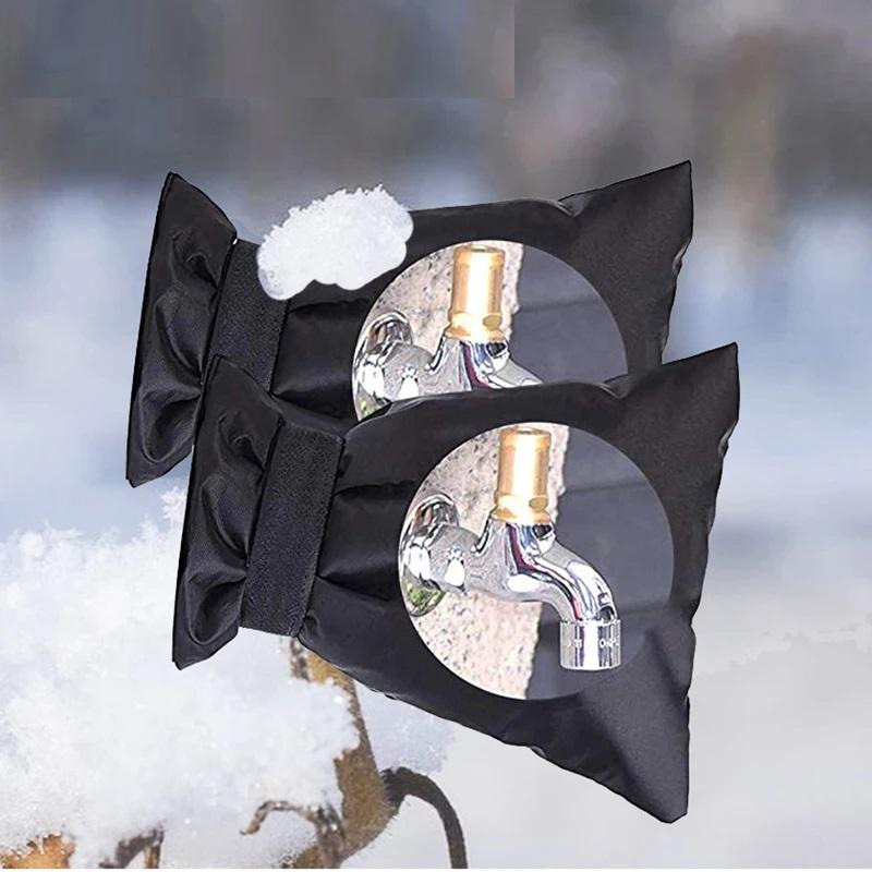 New Winter Waterproof Outdoor Faucet Cover Outside Garden Faucet Freeze Protection Sock Reusable Tap Protector