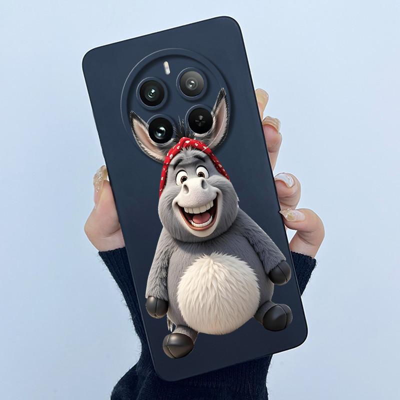 Case For Realme 12 Pro Plus 12 Plus 12X 5G Phone Case Cartoon Pretty Flower Liquid Silicone Soft TPU Protective Cover Shell Capa