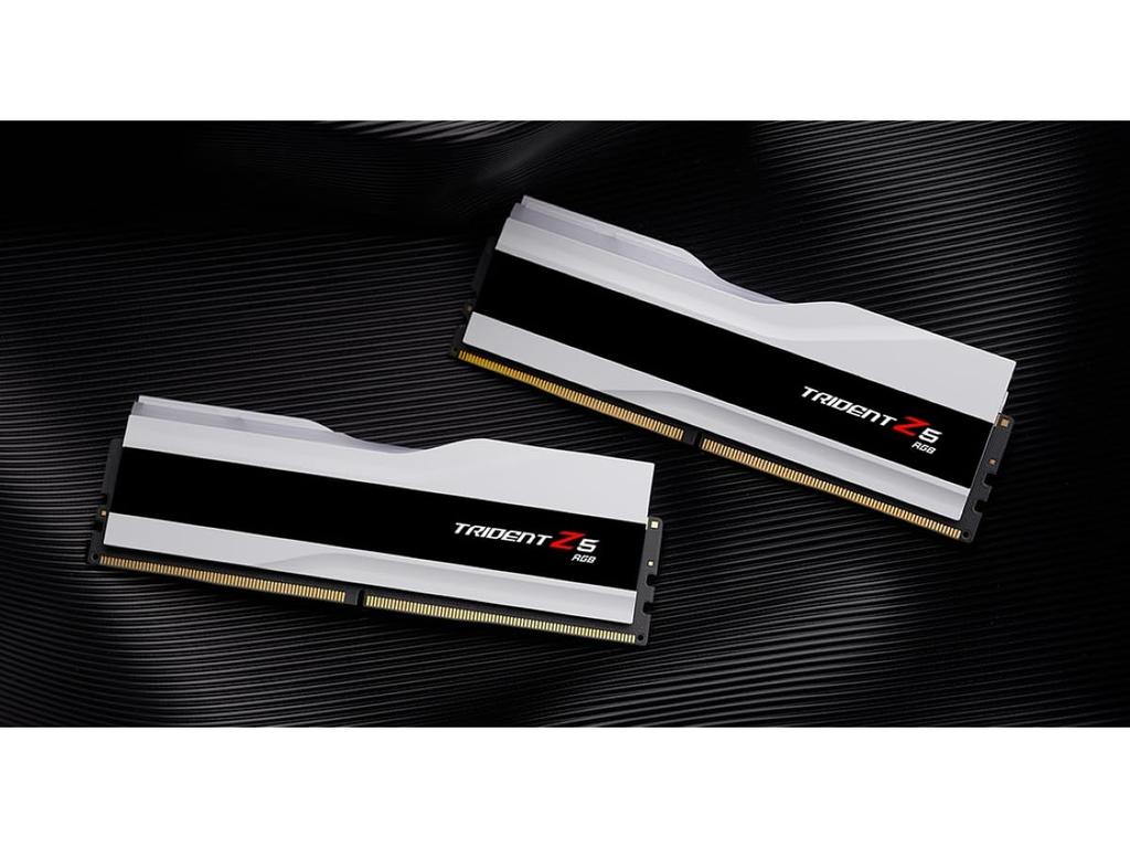 DDR5 Memory 64GB Kit X with OVERCLOCK WORKS Exclusive Bonus Trident Z5 RGB G.Skill DDR5-6000 (2 32GB) Sticker, F5-6000J3040G32GX2-TZ5RW