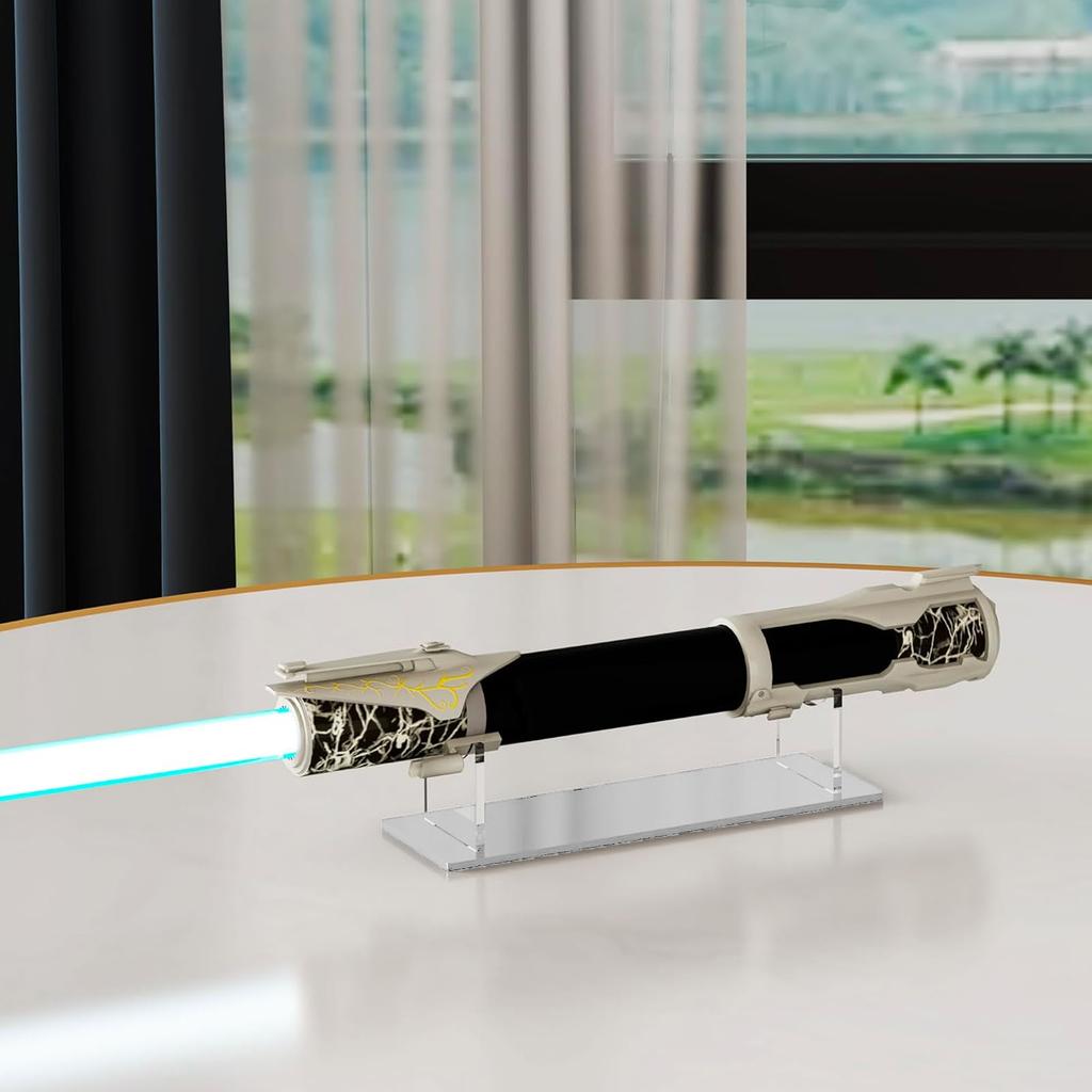 Light Sword Rack Acrylic Space Saving Easy Assembly Multifunctional Sword Storage Rack for Wands Collectibles