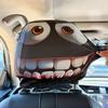 Car Headrest Covers Stretchy Funny Print Universal Elastic Seat Decor Novelty Gift for Car Interior Accessories Universal Covers
