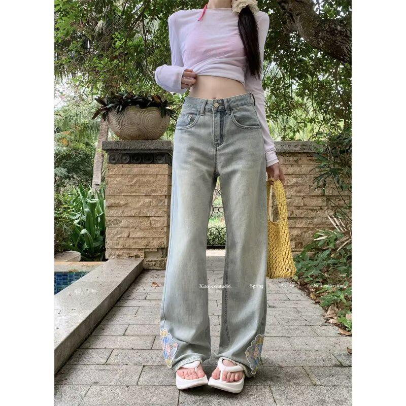 National Style Embroidered Women's Jeans - Guangzhou Xintang Source