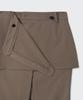 MUSINSA STANDARD WOMAN Women'S Wrap Skirt Layered Slacks [Dusty Beige]