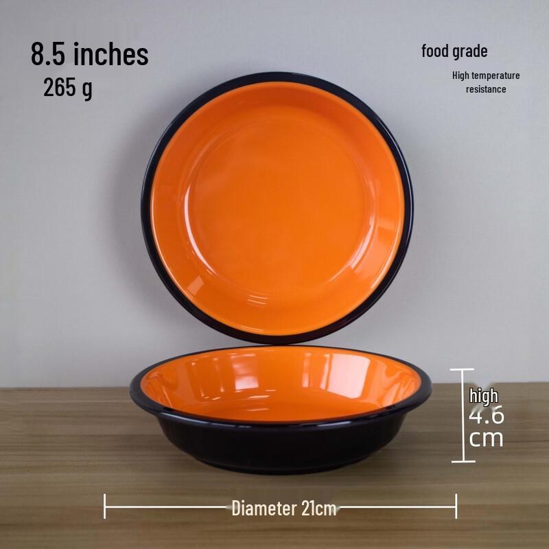 Food-Grade Melamine Canteen Dinner Plate