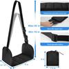Portable Travel Foot Hammock for Airplane, Office, and High-Speed Rail