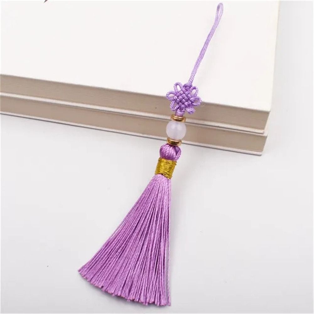 Beads Chinese Knot Tassel Classical Style Chinese Knot Pendants Car Key Chain   DIY Crafts