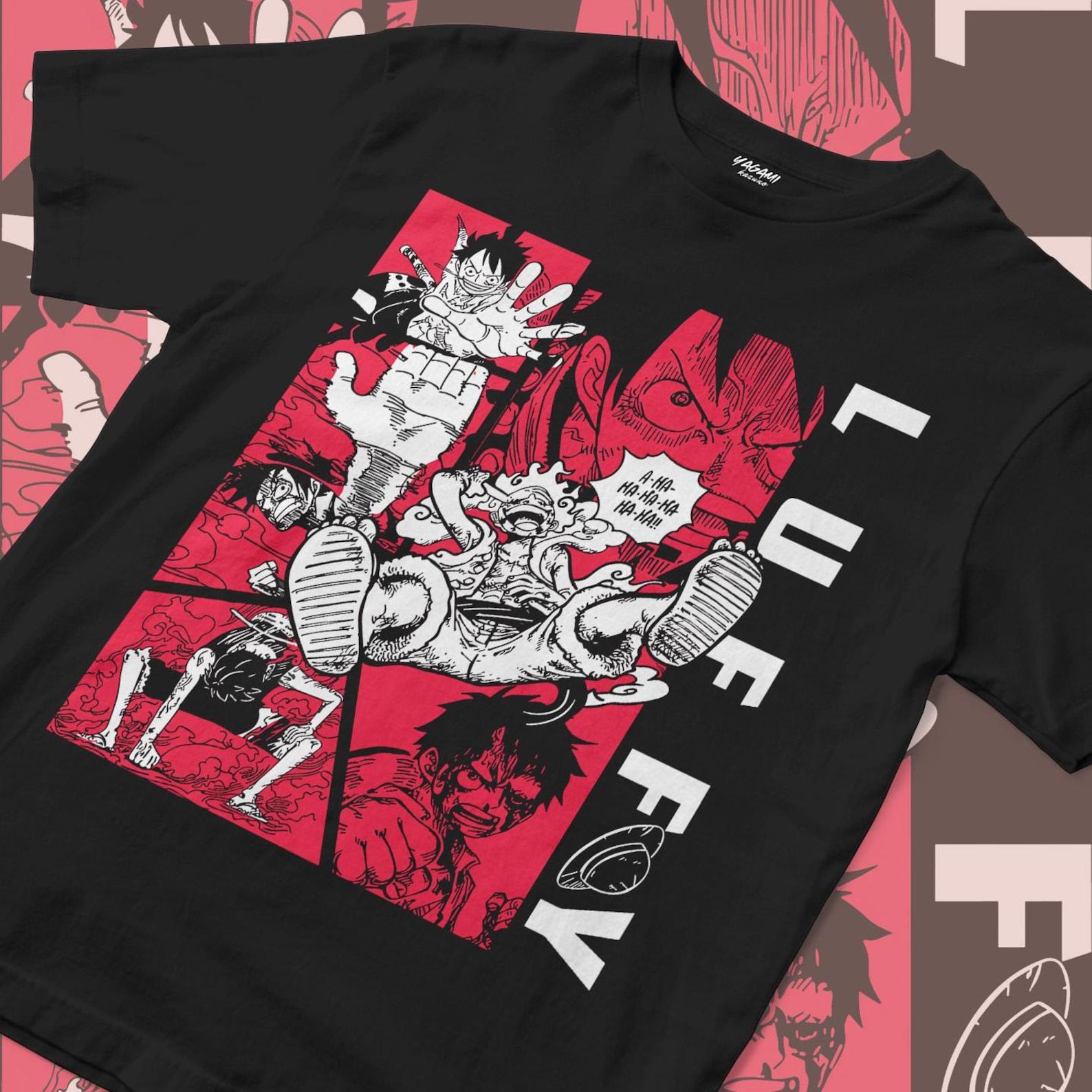 Red Action Anime Streetwear | Unisex Jersey Short Sleeve Tee 4XL