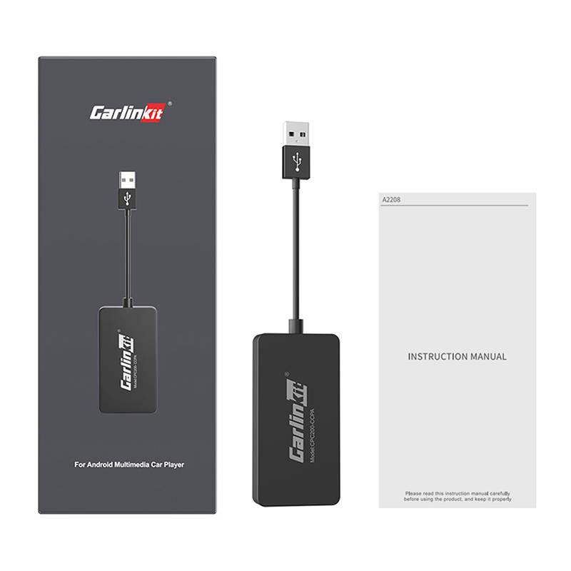 Adattatore Wireless Carlinkit Ccpa Apple Carplay/Android Auto (Nero)