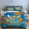 Peaceful Dove Symbol Gift Set Kid'S And Adults' Bedroom Decor, Exquisite Three-Piece Bedding Set Gift