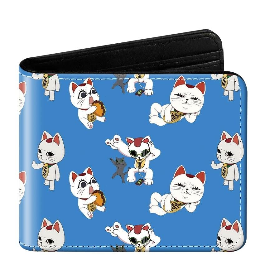 DANDADAN Anime Foldable Leather Wallet Short Purse