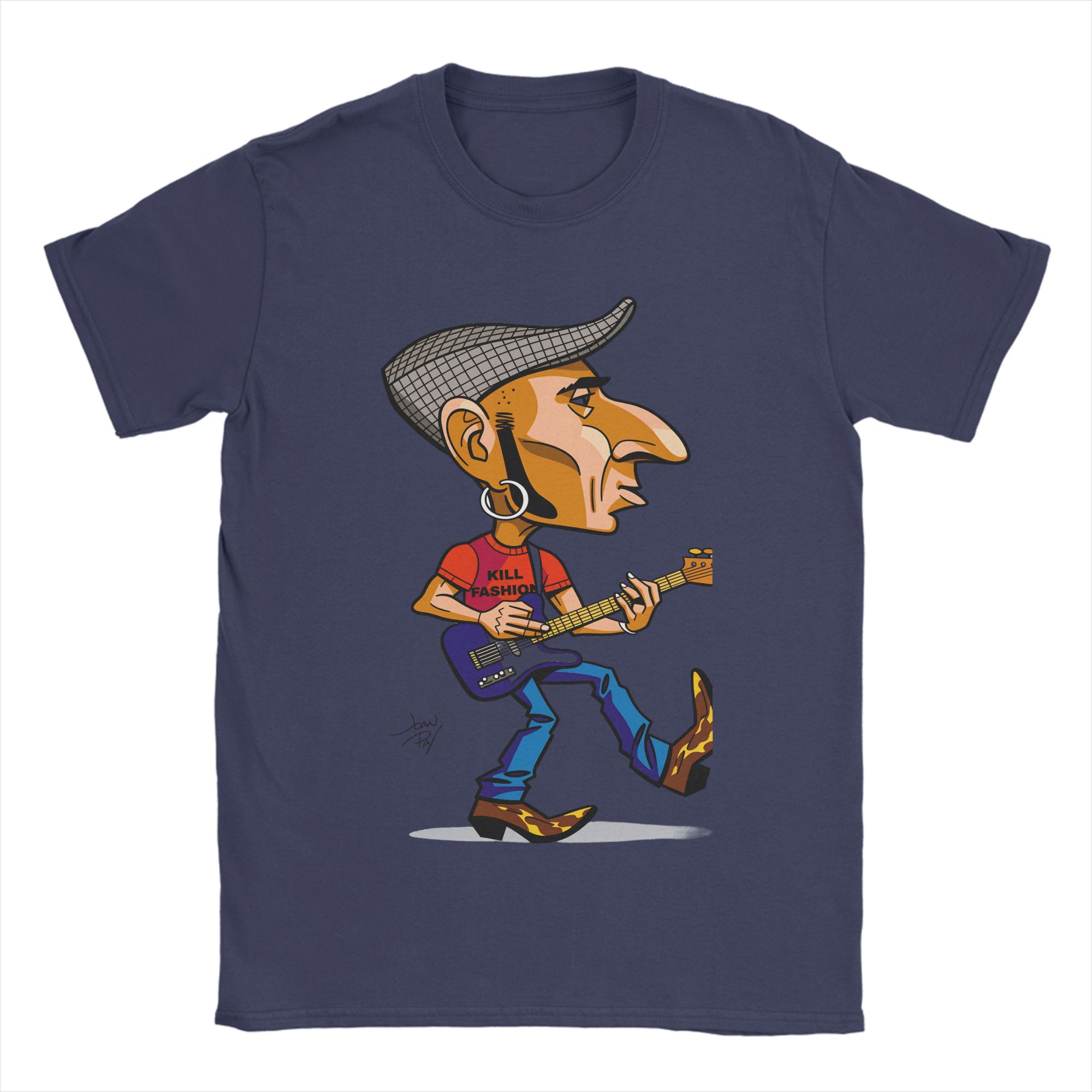

Fitosfittipardis Band Print TShirt Suitable for Both Unisex and Women Casual Comfortable Streetwear 4XL