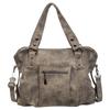 Womens Faux Leather Handbag Large Capacity Casual Shoulder Tote Purse for Travel