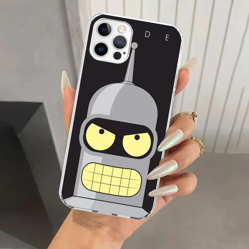 

Cartoon F-Futuramas Phone Case for Iphone 17 Air 16 15 Plus 14 13 Mini 12 11 Pro Max 16E 7 8 SE 2020 Soft Funda Print Shell 16 1 iPhone 14 Plus