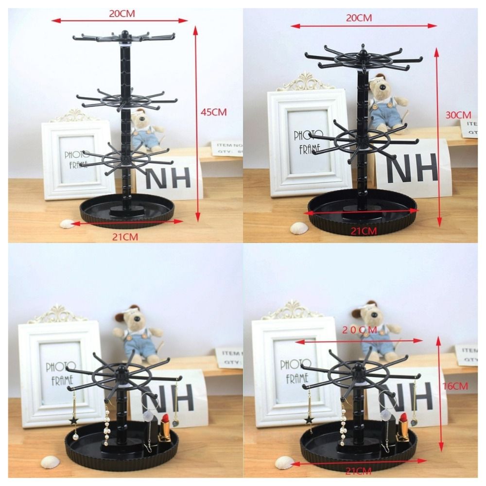 Rotatable Jewelry Display Rack Multi-Tier Bracelet Stand New Desktop Display Rack  Home Use