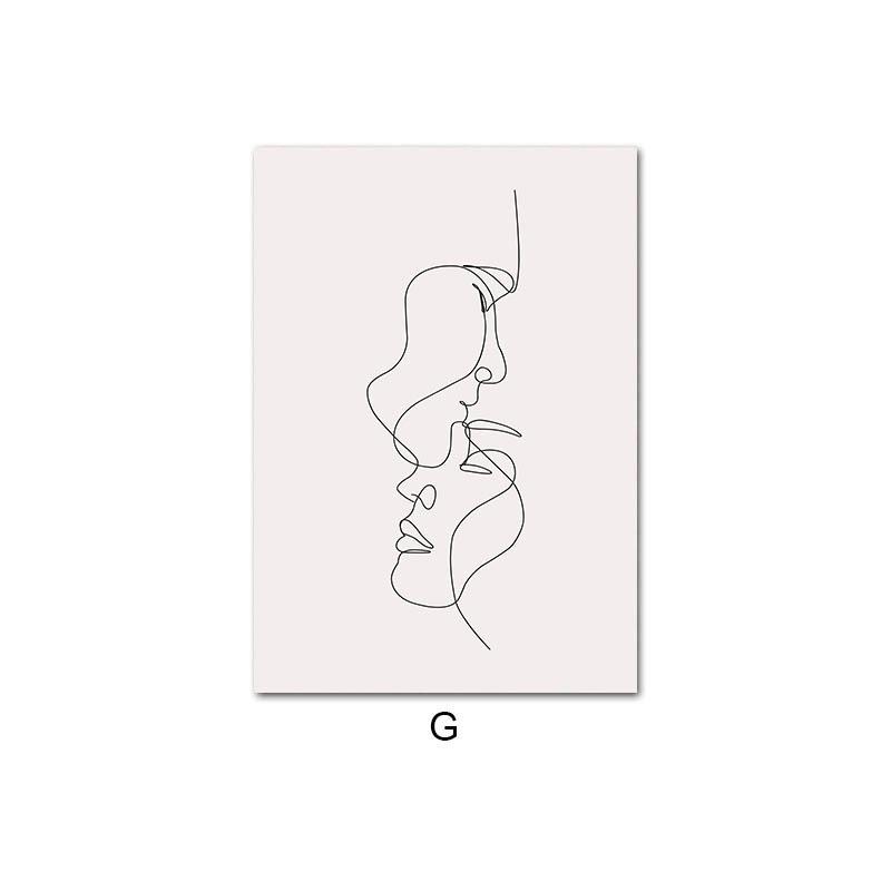 Pintura sobre Lienzo Paisaje Amanecer Atardecer Otoño Bosque Escandinavo Naturaleza Escenario Póster Impresión Arte Nórdico Decoración Cuadro de Pared