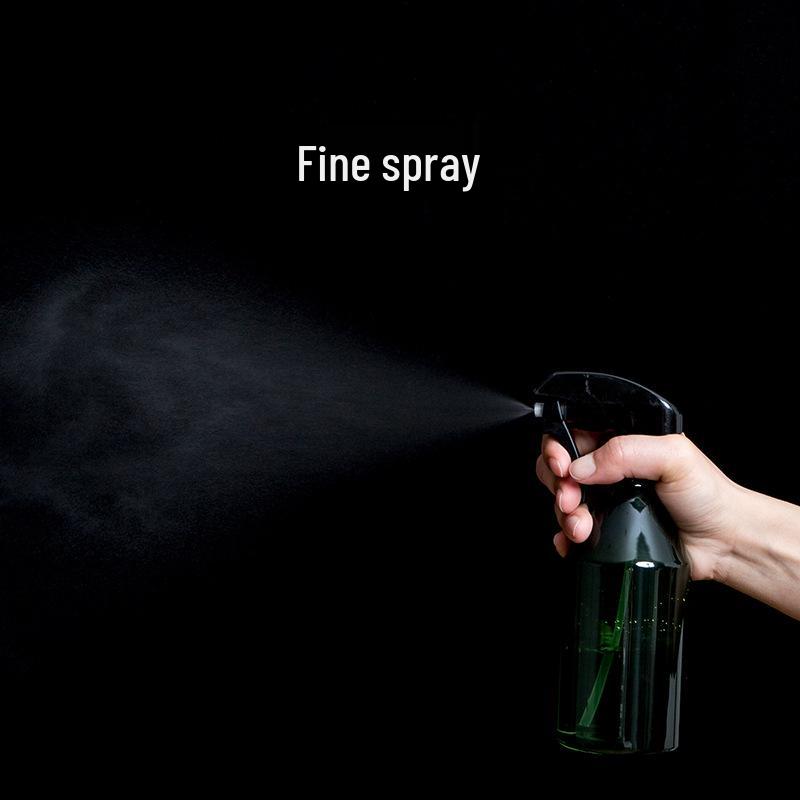 300ml Slanted Shoulder Fine Mist Spray Bottle with Large Spray Gun for Watering, Hair Styling, and Pets
