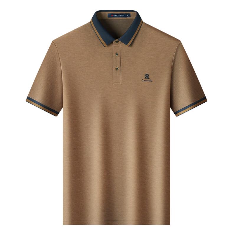 Montagut Męska oddychająca koszulka polo z mieszanki jedwabiu