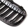 Doppellinie Auto Frontstoßstange Nierengrill Gitter Für BMW X1 F48 F49 2016 2017 2018 2019 2020 M Style Racing Grille Glänzend Schwarz