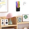 Magnetic Pen Holder Erase Marker Storage Box Pencil Organizer for Home Office Whiteboard Fridge Pen Holder