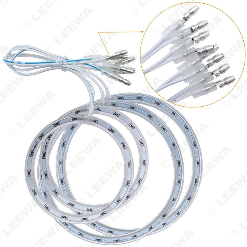 SMD Angel Eye Light with Cover for Volkswagen Golf 5 Headlight Modification