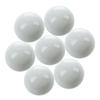 ABUL-60 Pcs Marbles 16Mm Glass Marbles Knicker Glass Balls Decoration Color Nuggets White