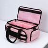 14 Inch Tool Bag for Women Tool Carrier with Anti Friction Bottom for Electrician Carpenters Repairman Pink