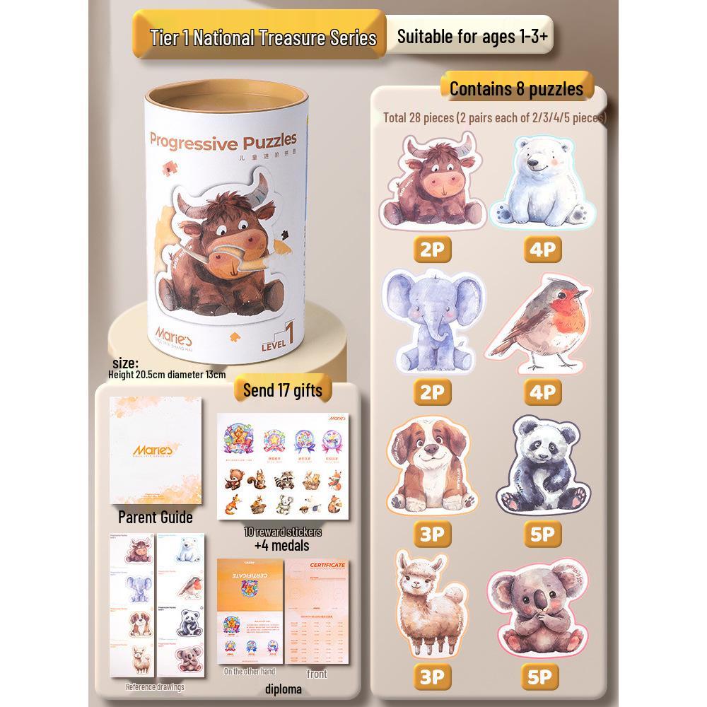 

Marie s Children s Educational Puzzle Toy for Ages 2-10