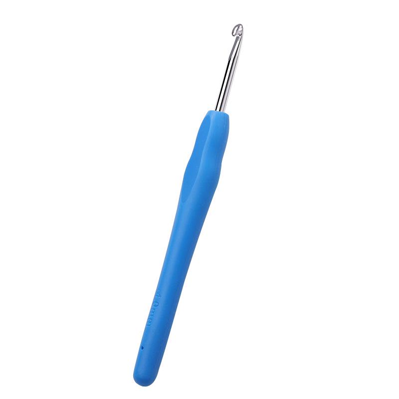 Soft Grip Crochet Hook Set: Handmade Yarn Dolls, Stainless Steel Needles & Knitting Materials