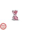 New 925 Silver Olaf Minnie Cartoon Pendant Bead Charm for DIY Original European Bracelet Fashion Jewelry Gifts