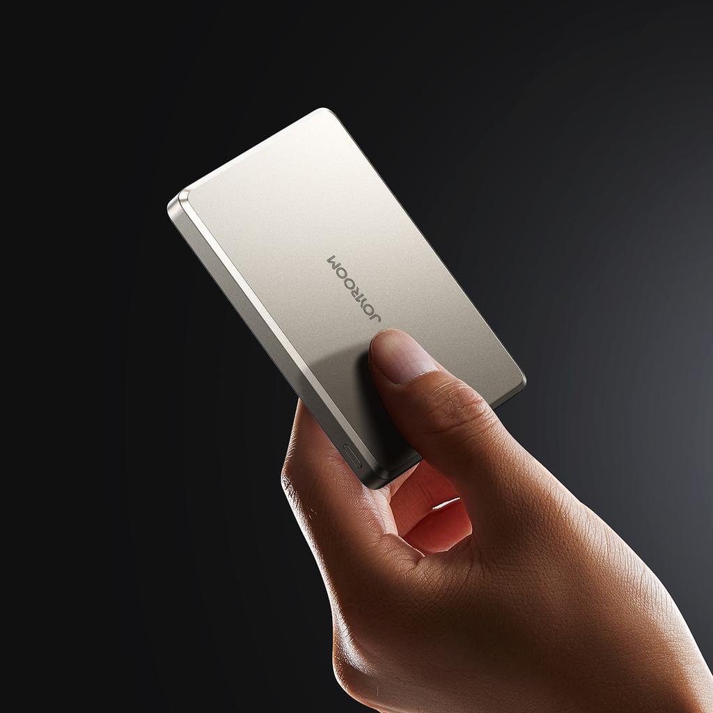 Powerbank Pro 10000mAh Ultrathin Magnetic PD 20W USB-C Lightning - Titanium