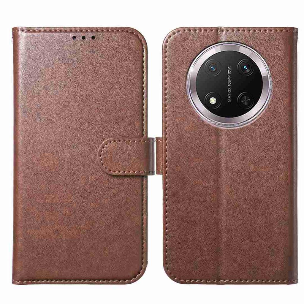 Hülle für Huawei P10-P50,Honor 9 Lite...Handyhülle im Brieftaschenstil aus Lammleder, Mehrere Kartenfächer & Ständer, Stoßfeste Schutzhülle (10 Farben)