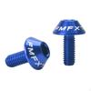2 Pieces Water Bottle Cage Screw Anodized Finish Bike Fasteners CNC Machined