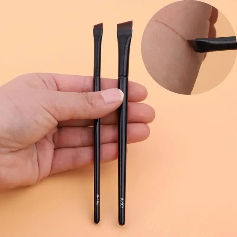 Brush Eyebrow Eyeliner Brush Professional Small Angled Eyebrow Brush Brow Contour Brush Fine Eyeliner Brush Makeup Tools
