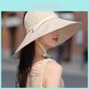 Sun Protection Hat Women Summer Large Brim Sunhat Breathable Uv Blocking For Outdoor Activities
