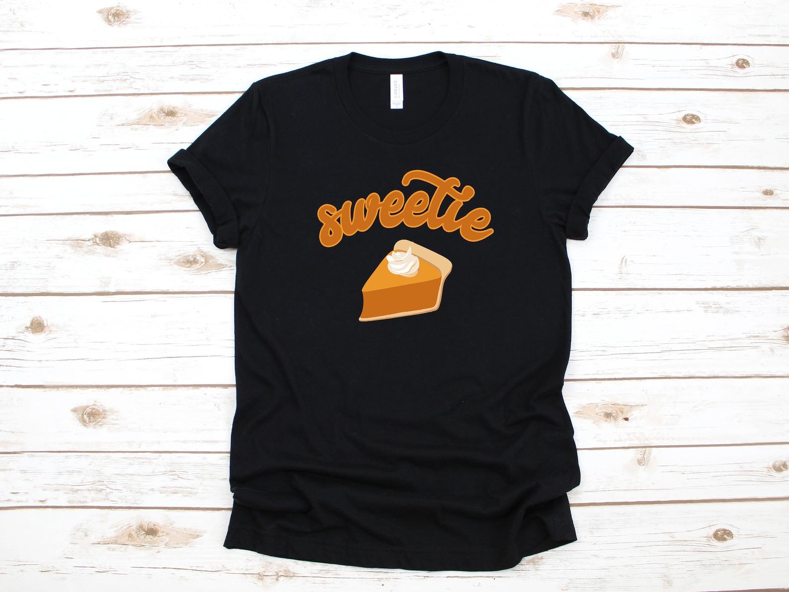 Sweetie Pie Shirt, Thanksgiving Pumpkin Pie T-Shirt, Funny Pumpkin Pie Tee, Tank Top, T-shirt, T-shirt,T-shirt, Kids Tee Apparel Gift L