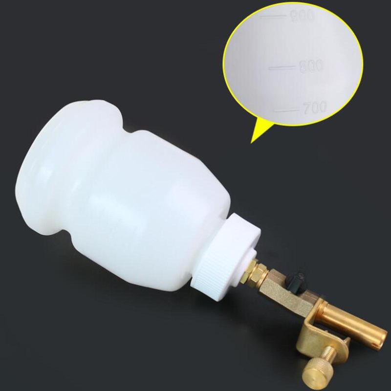 Vehicle Brake Fluid Bleeder 1L Wear Resistant Fittings Multiuse Brake Liquid Supplement Kit Brake Oil Pump Filling Equipment