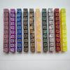 10pcs/set Dragon Print Number Dice Set Digital D6 Dice Kit for DND COC TRPG RPG Table Board Game Entertainment Dnd Dice Set