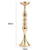 Metal Home Decor Candle Holders Wedding Decoration Accessories Candlesticks For Candelabro Centerpiece Vintage  Living Room