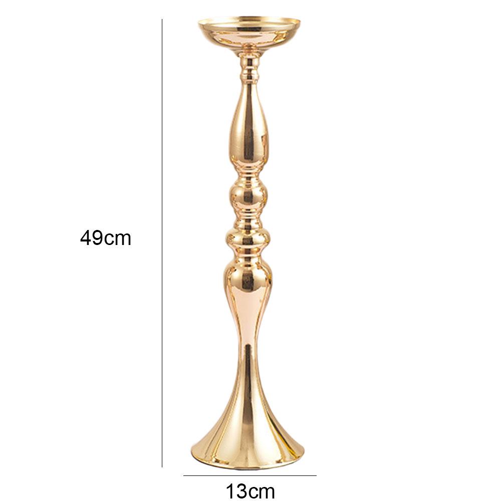 Metal Home Decor Candle Holders Wedding Decoration Accessories Candlesticks For Candelabro Centerpiece Vintage  Living Room