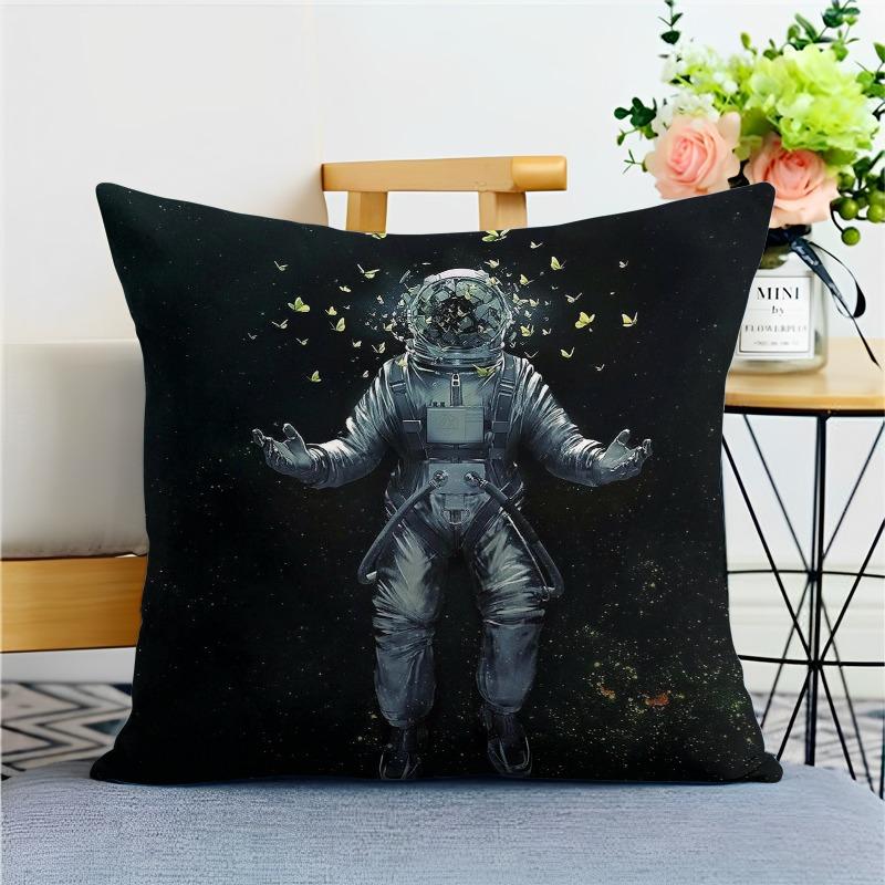 Starry Sky Space Science Fiction Pillowcase Dormitory Decoration Office Living Room Home Pillowcase