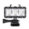 30m 98.4ft Mini Underwater Waterproof Diving LED Video Light Fill Lamp for Hero for SJCam