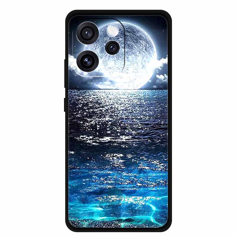 Phone Case for Oppo Reno15 Soft TPU Silicone Cover for OPPO PLW110 6.32" Black Case For Oppo Reno 15 5G Fashion Cool Coque Shell