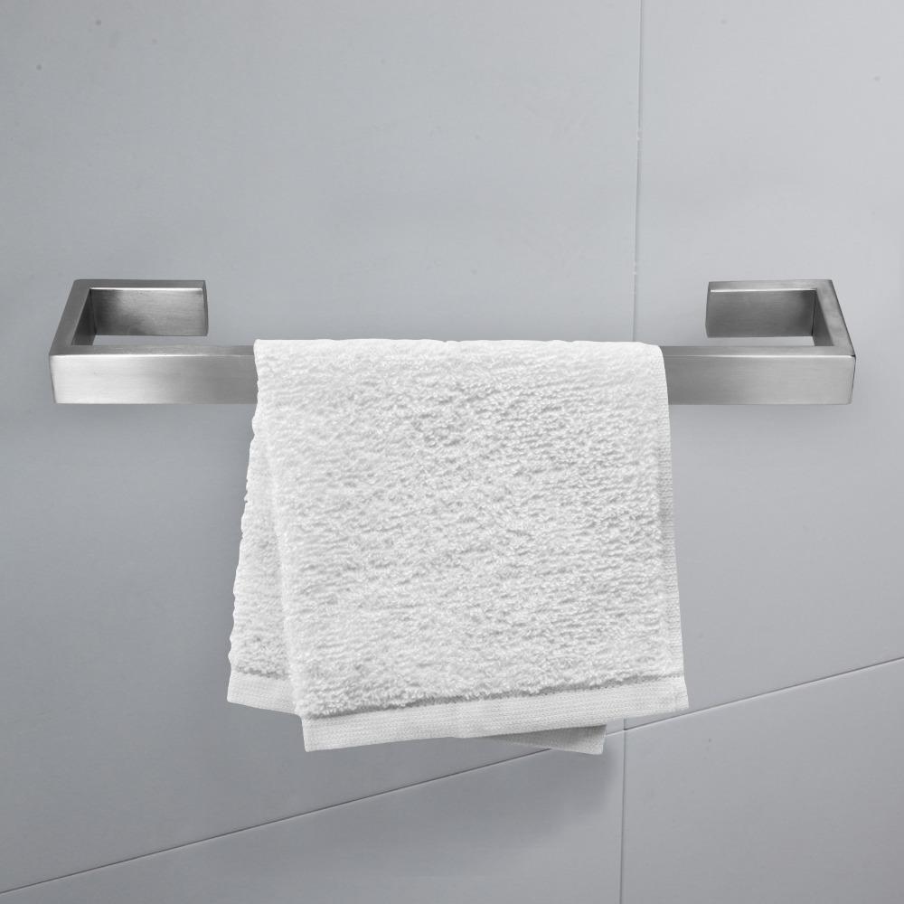 304 Stainless Steel Towel Holder Wall Mounted Towel Bar Towel Rack Bathroom Kitchen Balcony