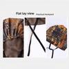 Double-sided Beanie Cap Oil Painting Style Cover Head Cap Fashion Slouchy Hat  for Women