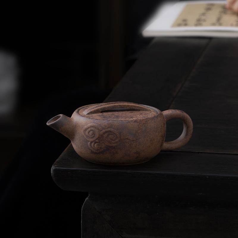 150ML Retro Japanese Style Pot Teapot Kung Fu Coarse pottery Tea Making Device Tea Infuser Tea Kettle Chinese Small Teapot