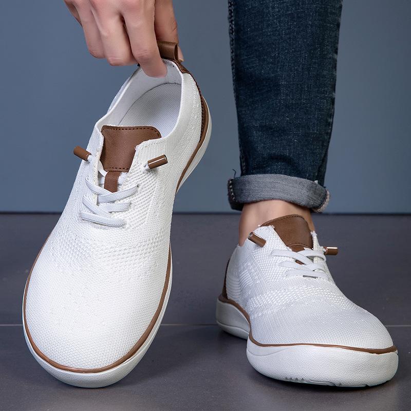 Men's Plus Size Wide Fit Mesh Breathable Athletic Shoes Casual Sneakers