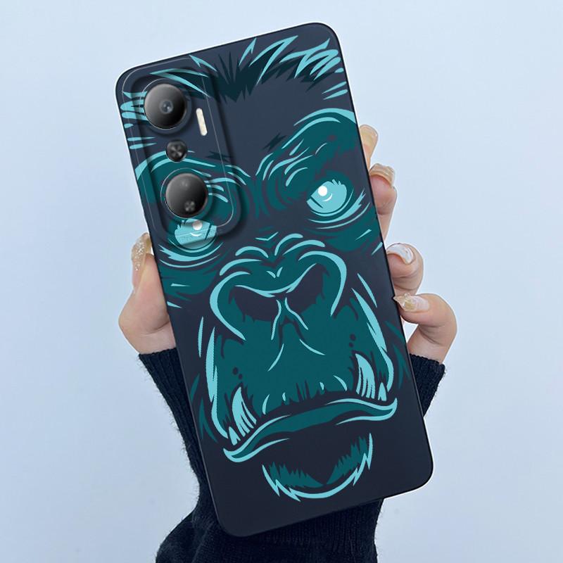 For Infinix Hot 20 4G X6826 X6826B X6826C / Hot20 5G X666 X666B Casing Soft Silicone Phone Case Sweet Painted Men Printed Cover