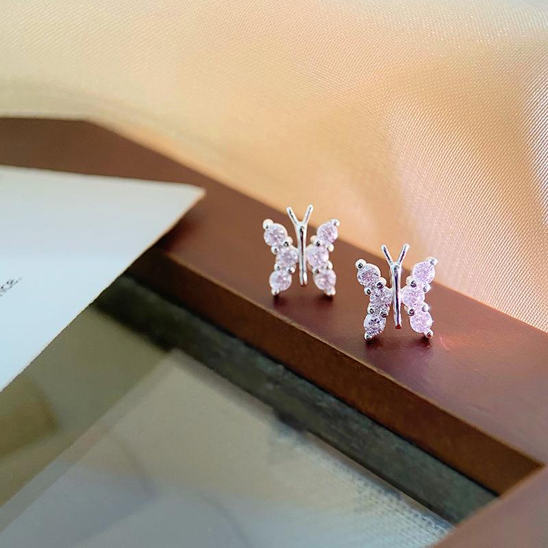 Sweet Little Fresh Butterfly Earrings for Women